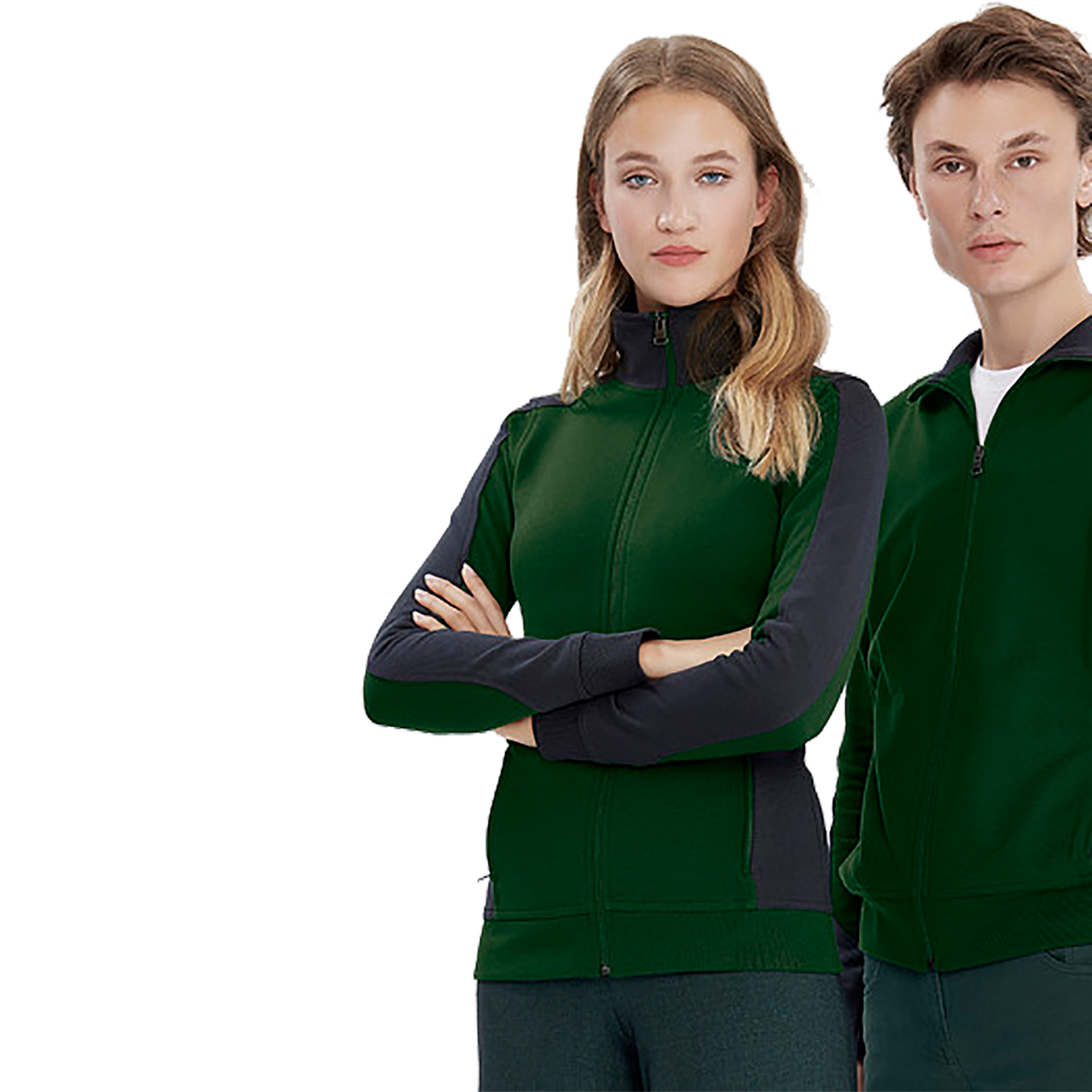 Damen-Sweatjacke Contrast Mikralinar® H277