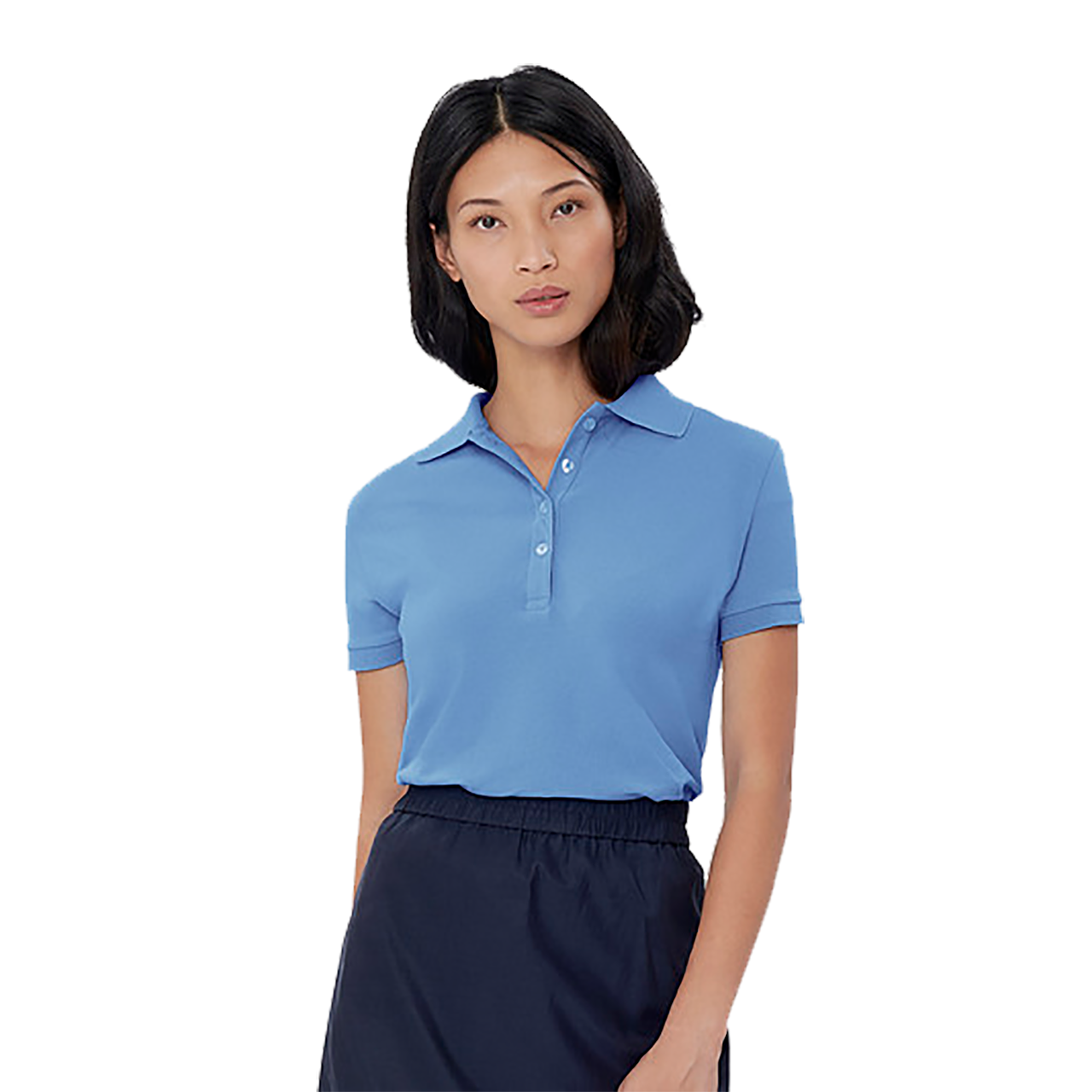 Damen-Poloshirt Stretch H222