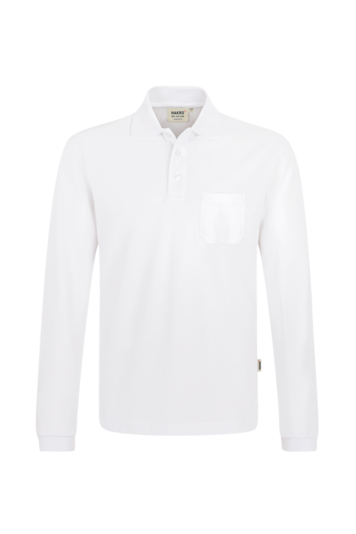 Herrren Longsleeve-Pocket-Poloshirt Top H809
