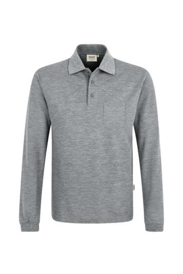 Herrren Longsleeve-Pocket-Poloshirt Top H809
