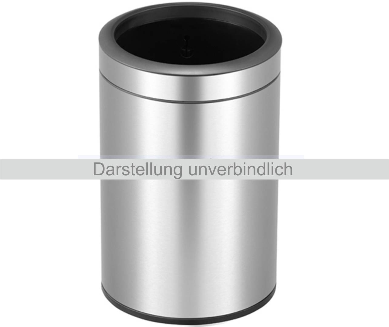 Mülleimer Open Top Edelstahl 12 L
