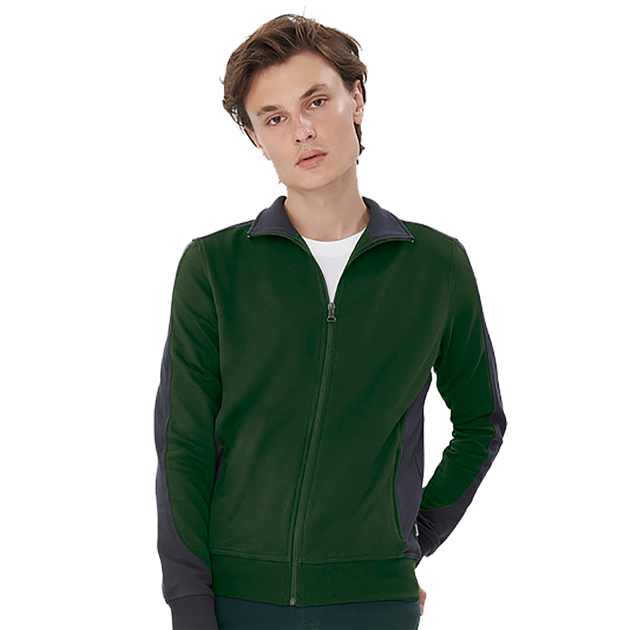 Sweatjacke Contrast Mikralinar® H477