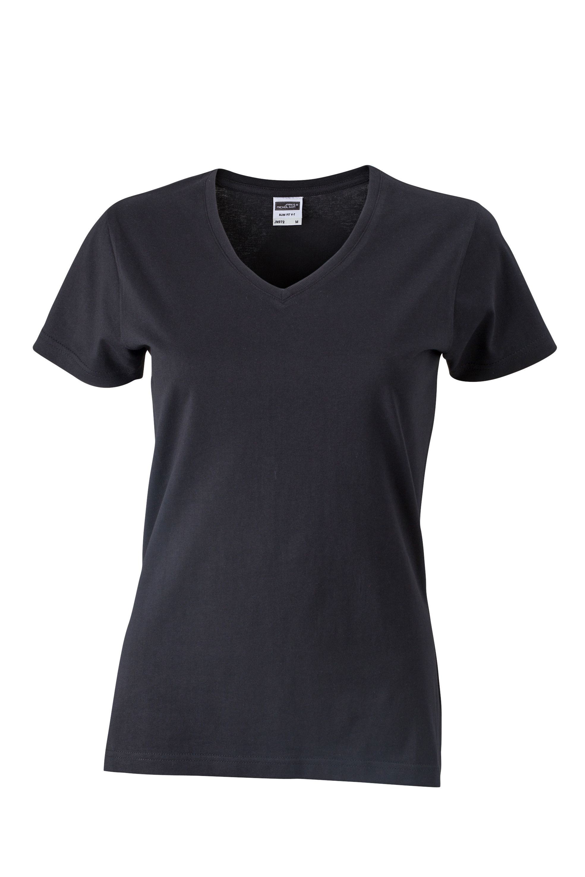 Ladies Slim Fit V-Shirt JN972