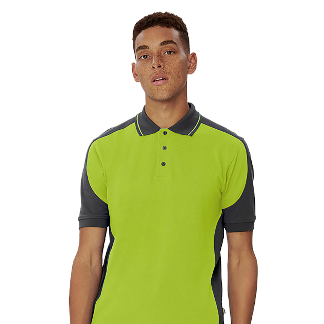 Herren Polo Contrast Perform H839