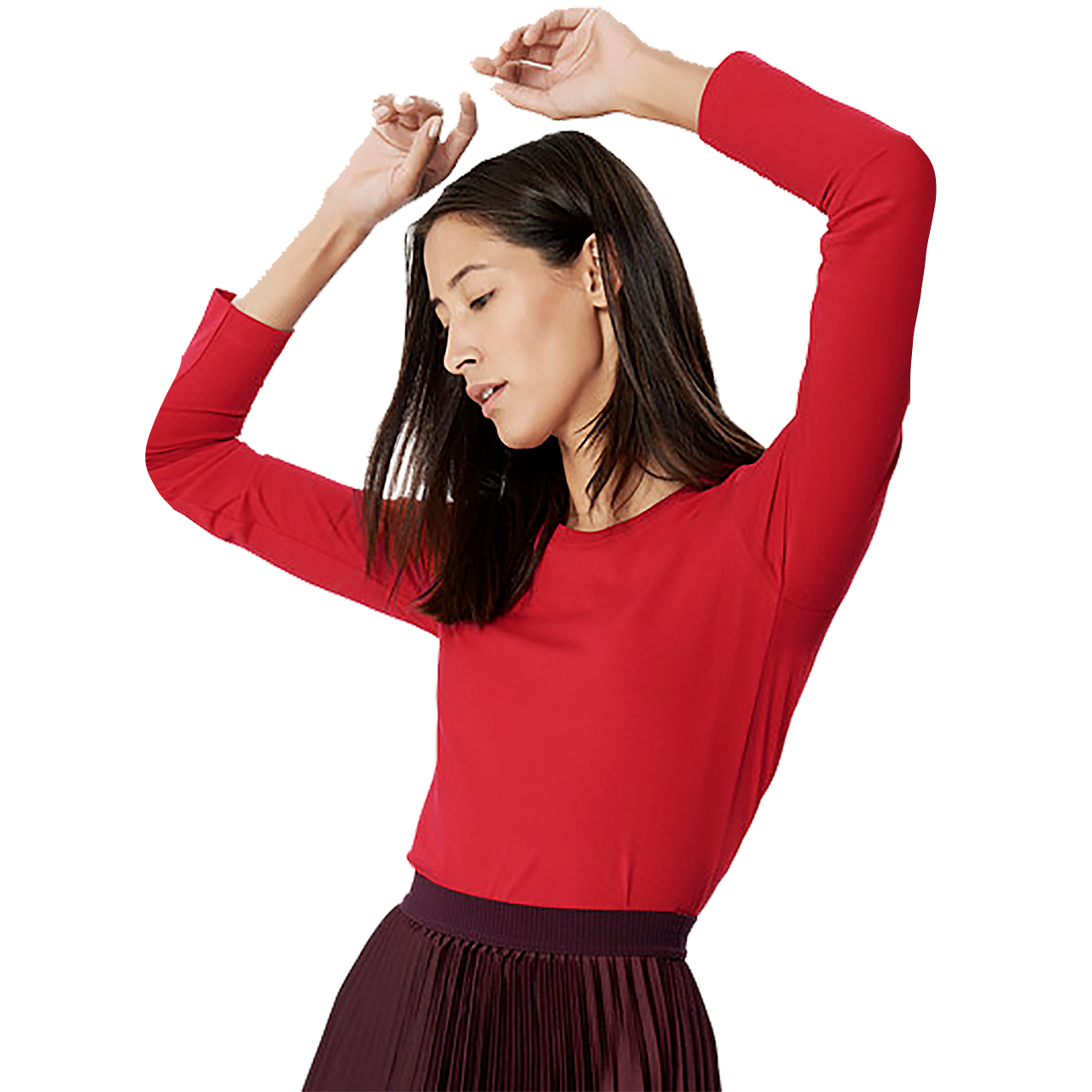 Damen-Longsleeve Mikralinar® H179