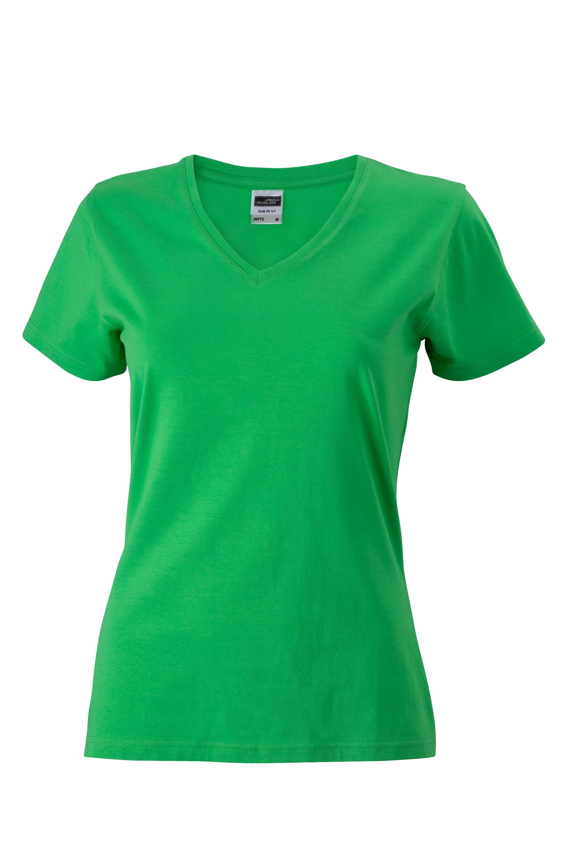 Ladies Slim Fit V-Shirt JN972