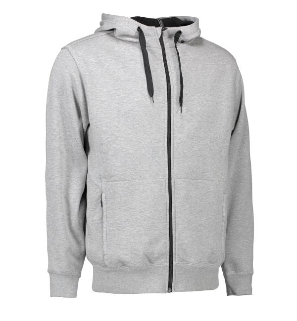 Herren Bonded Hoodie Reißverschluss ID0630