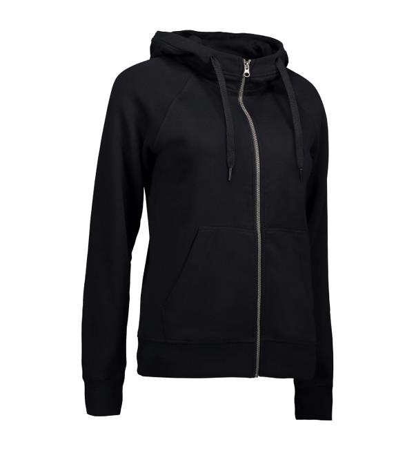 Damen Core Hoodie Reißverschluss ID0639