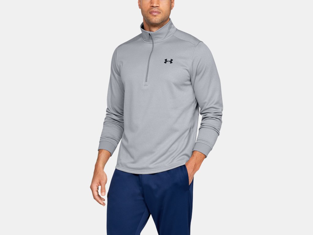 Under Armour Langarm Sweatjacke mit 1/2 Zip (Fleece)