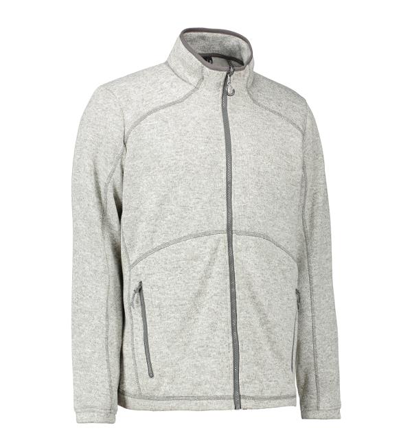 Herren Fleecejacke Meliert ID0847