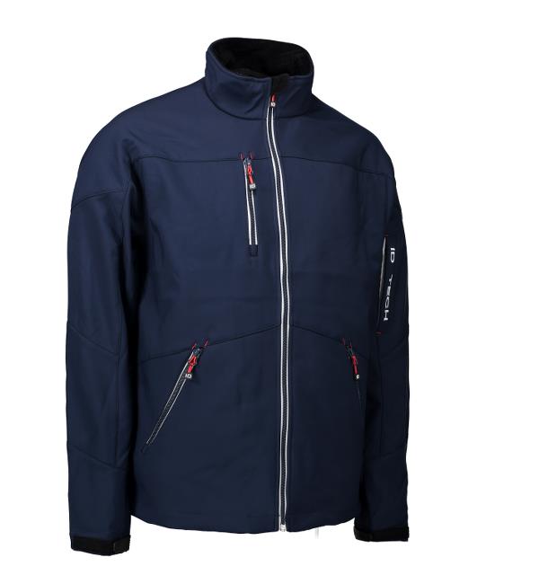 Herren Softshelljacke Kontrast ID0872