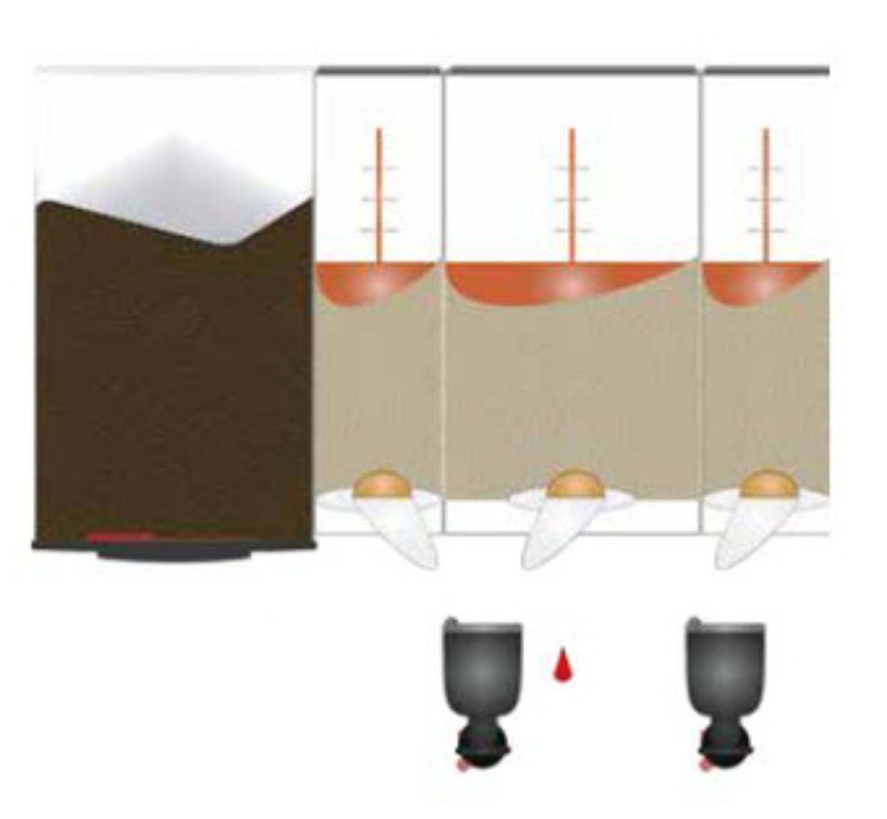 Kaffeevollautomat WE-RV+ Bohne