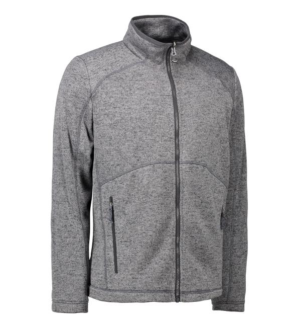 Herren Fleecejacke Meliert ID0847