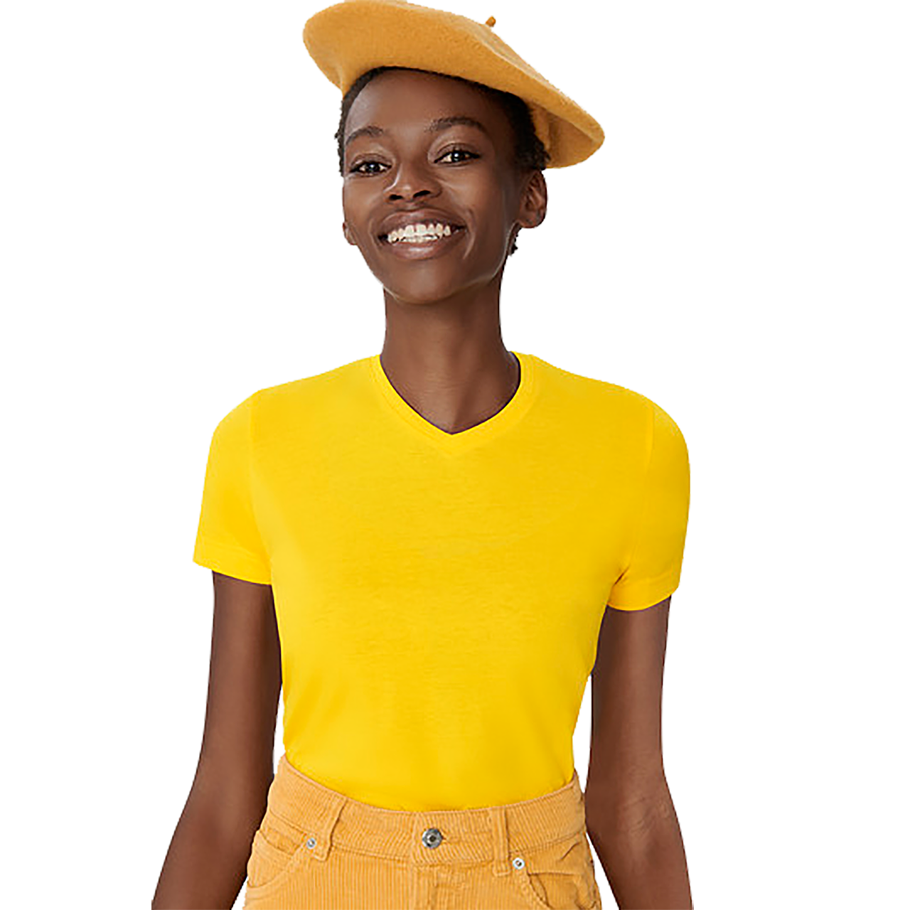 Damen-V-Shirt Mikralinar® H181