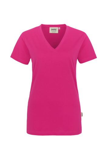 Damen-V-Shirt Classic H126