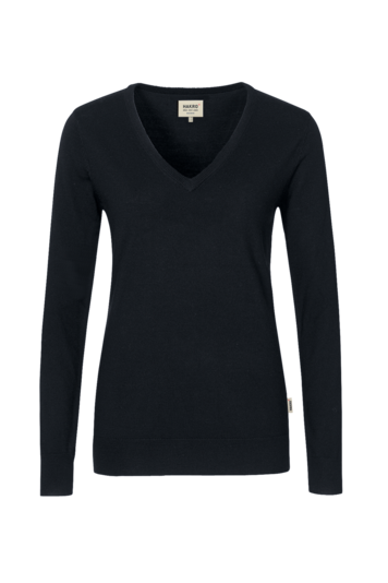 Damen-V-Pullover Merino Wool H134