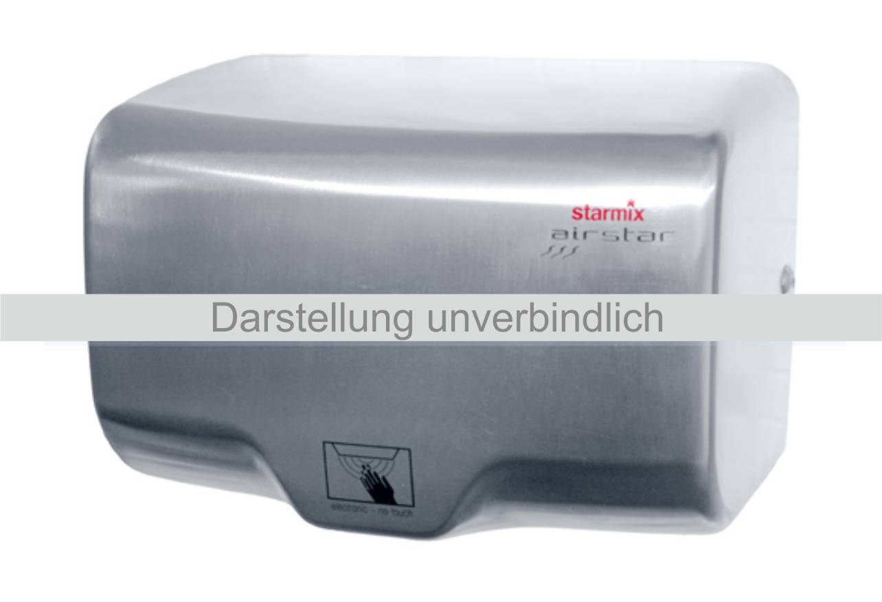 Sensor Händetrockner 1.000W -  Edelstahl