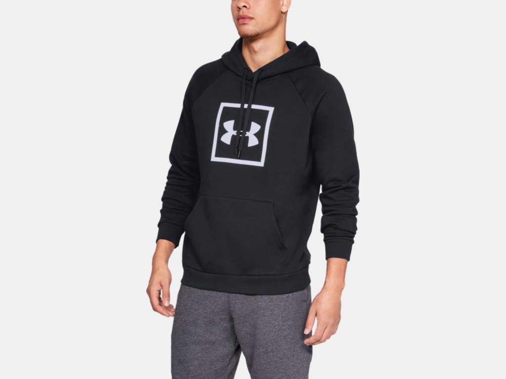 Herren UA Rival Fleece Logo Hoodie