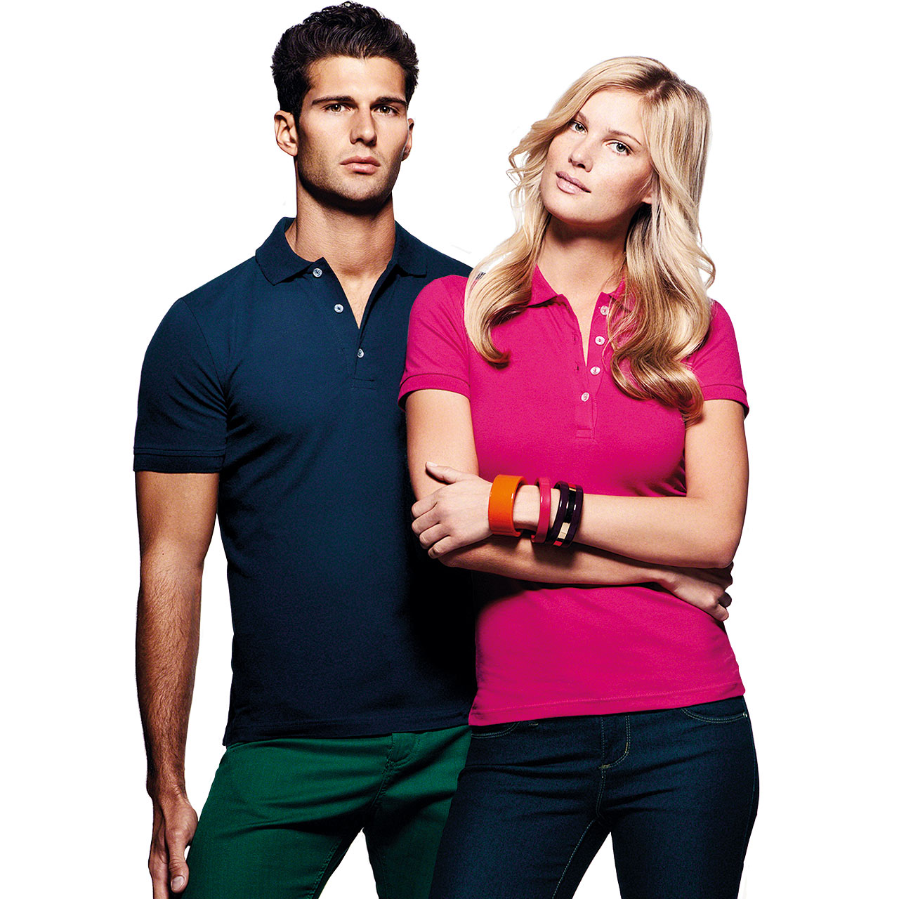 Poloshirt Stretch H222+822 Damen und Herren