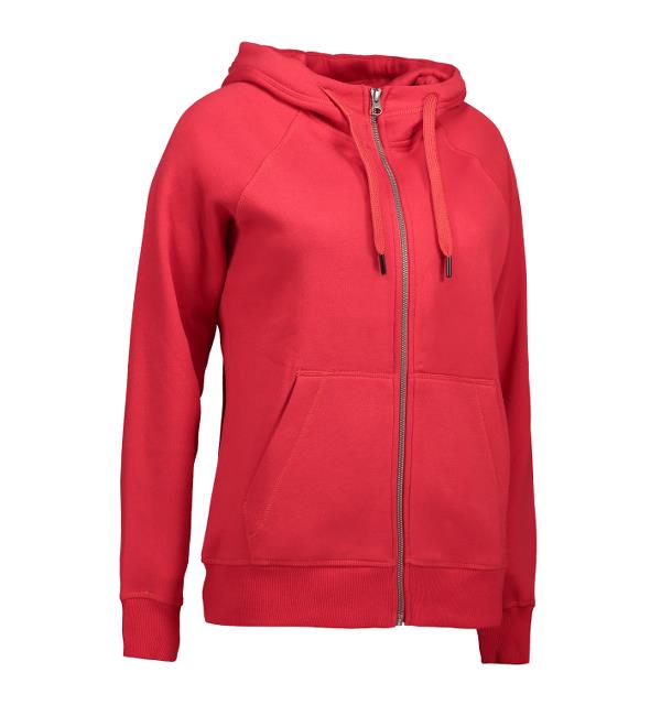 Damen Core Hoodie Reißverschluss ID0639