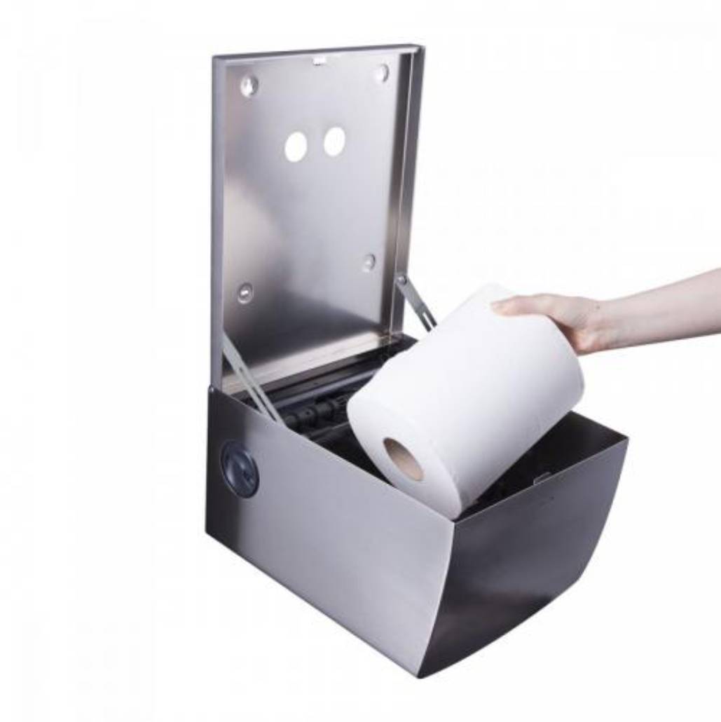 Selbstschneidender Rollenhandtuchspender (Alpha)