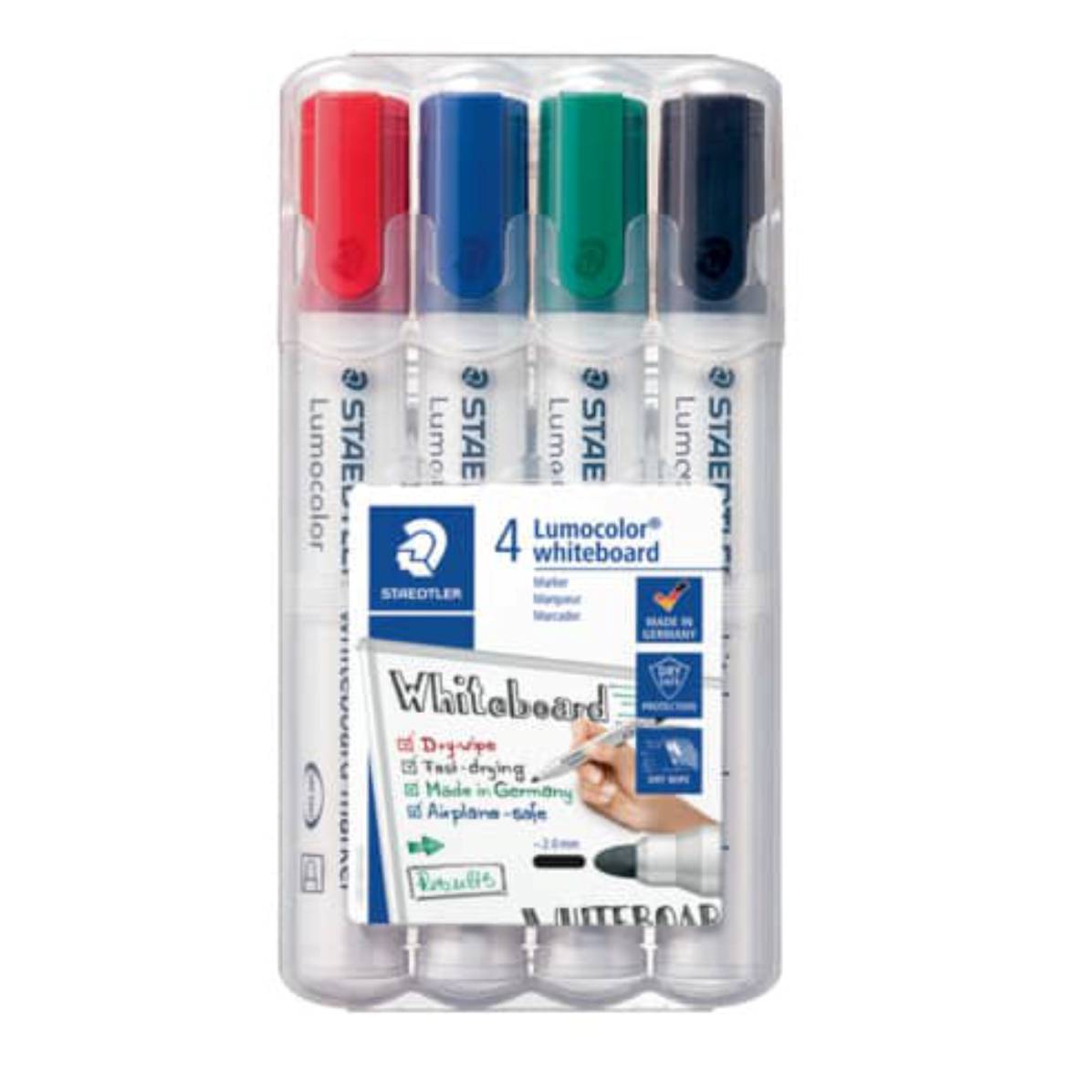 Staedtler Whiteboard-Marker Lumocolor Stifte (4 Farben)