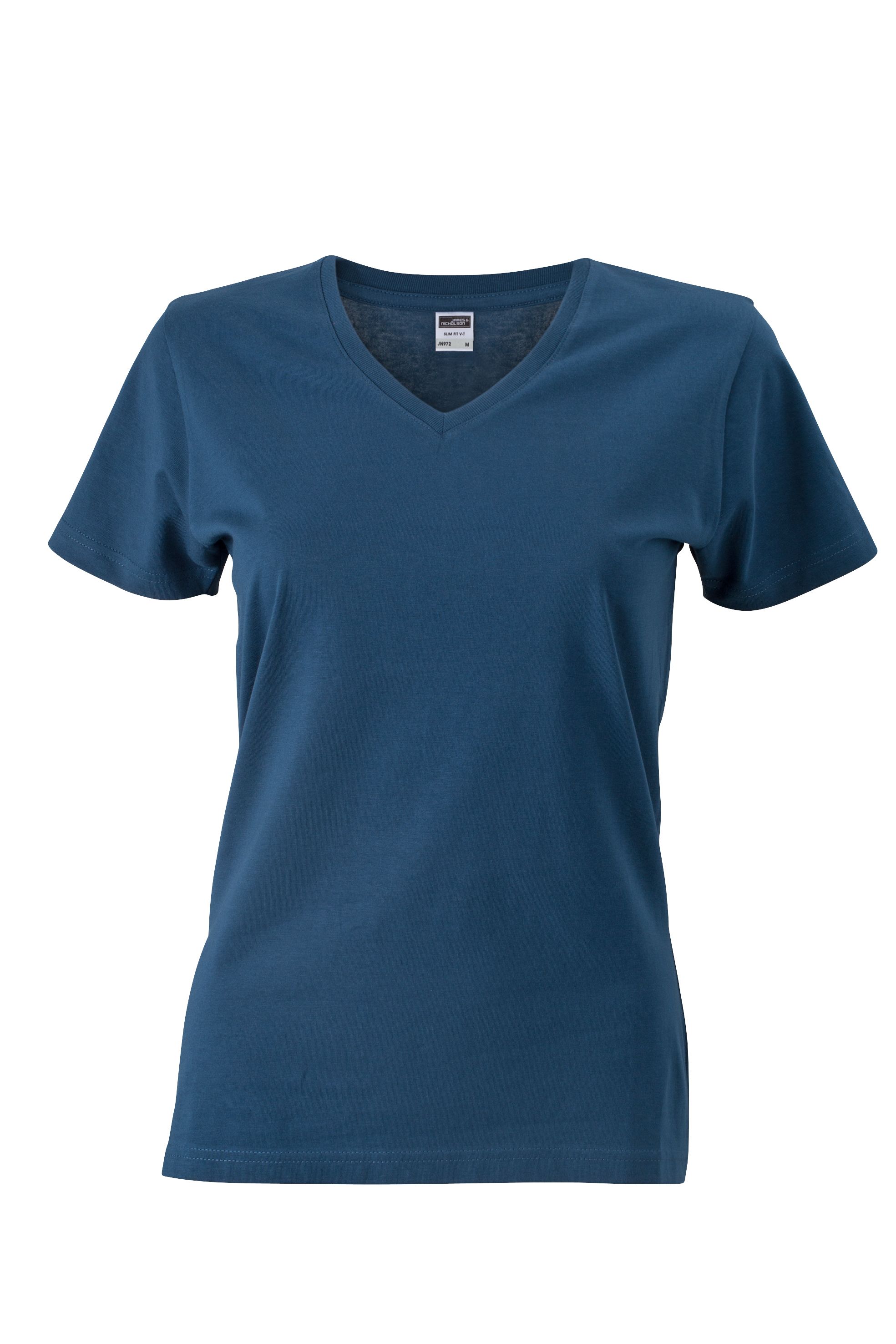 Slim Fit V-Shirt Damen und Herren JN911/912 Promo