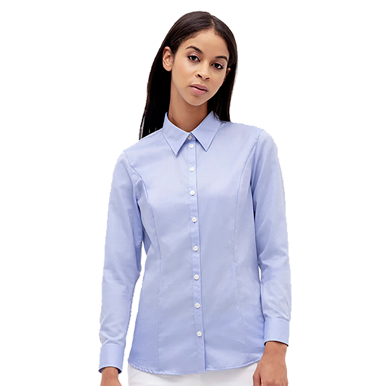 Bluse 1/1-Arm Oxford H118