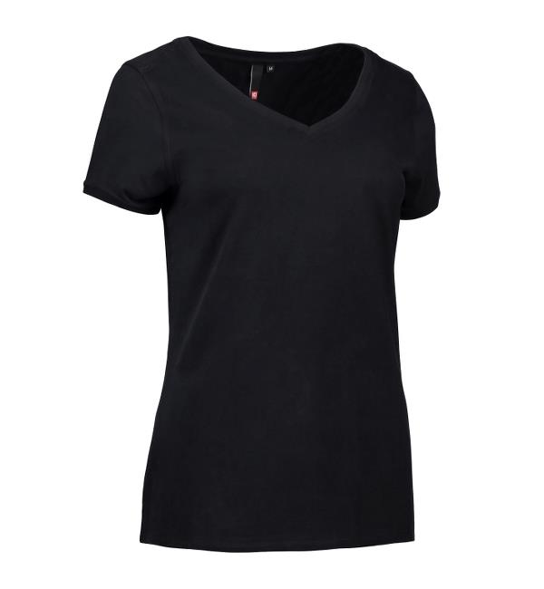 Damen CORE V-Neck T-Shirt ID0543