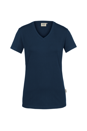 Damen-V-Shirt Stretch H172