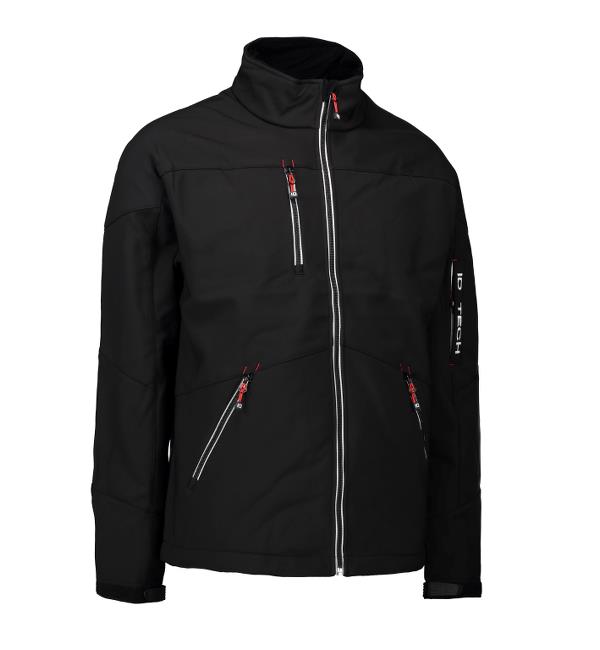 Herren Softshelljacke Kontrast ID0872
