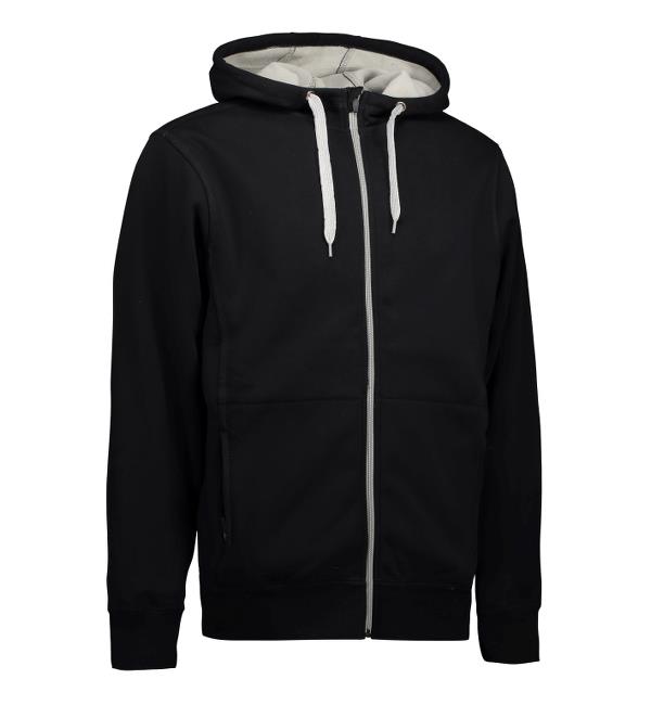 Herren Bonded Hoodie Reißverschluss ID0630