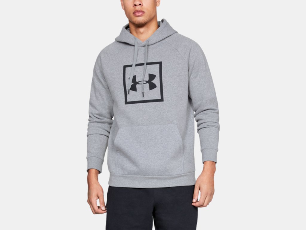 Herren UA Rival Fleece Logo Hoodie