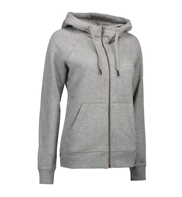 Damen Core Hoodie Reißverschluss ID0639