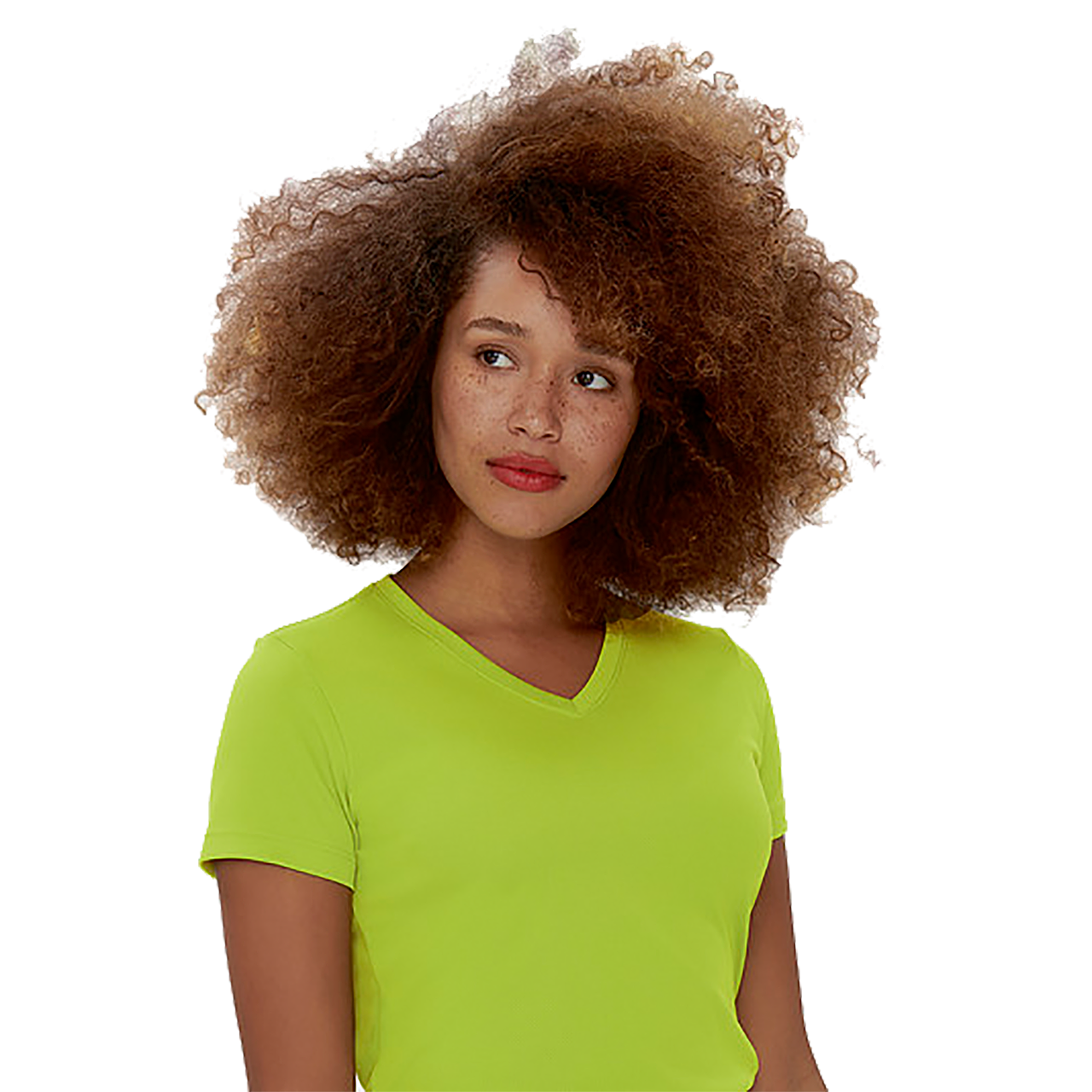 Damen-V-Shirt COOLMAX® H187