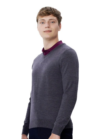 V-Pullover Merino Wool H144