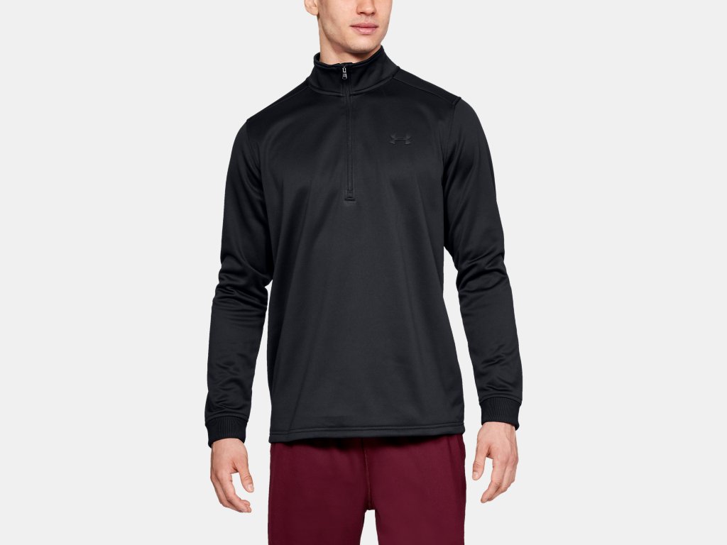 Under Armour Langarm Sweatjacke mit 1/2 Zip (Fleece)