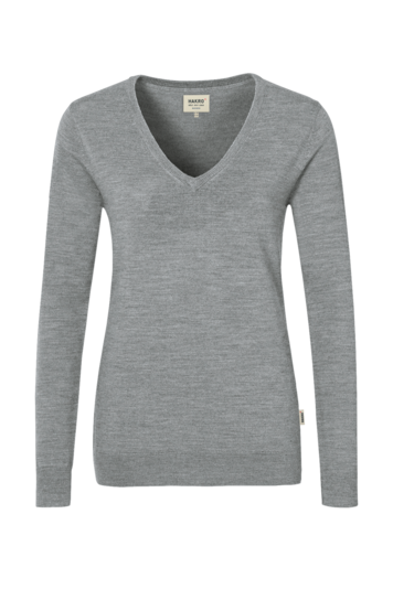 Damen-V-Pullover Merino Wool H134