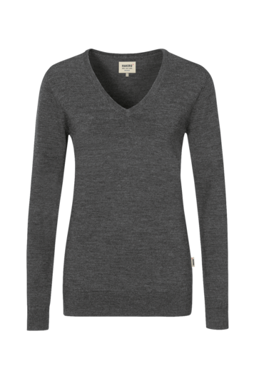 Damen-V-Pullover Merino Wool H134