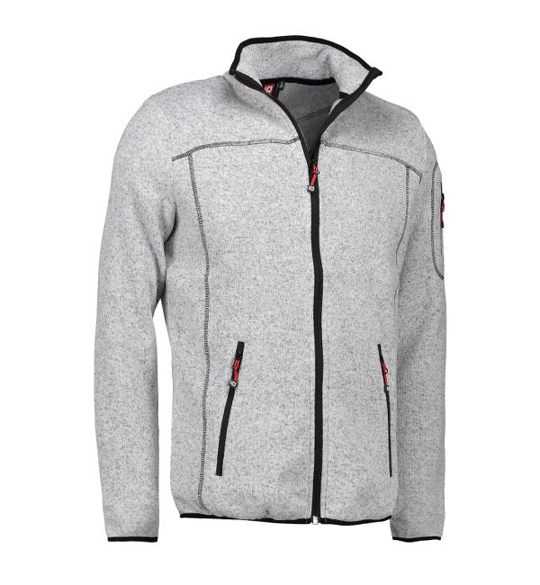 Herren Strickfleecejacke ID0852