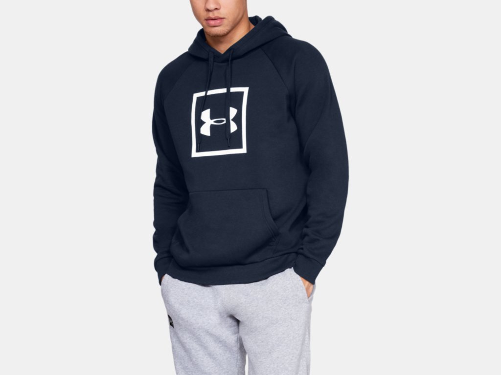 Herren UA Rival Fleece Logo Hoodie