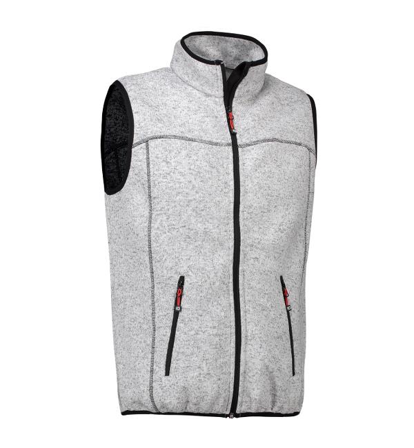 Herren Strickfleeceweste ID0864