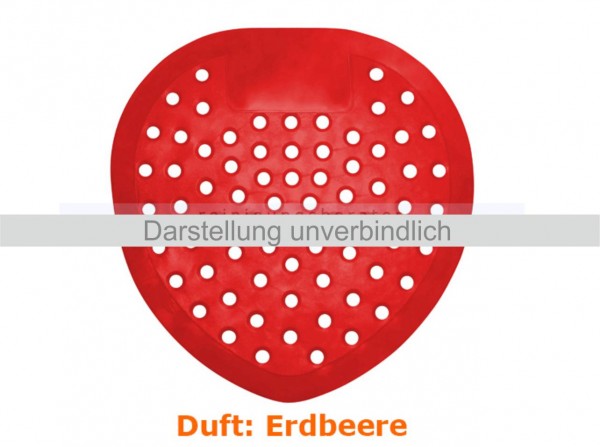 Urinalsieb- Duft Erdbeere (VE)